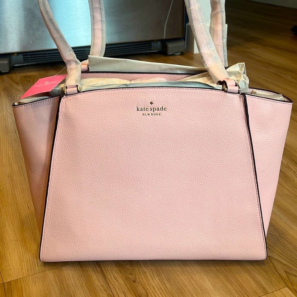 NWT Kate Spade New York Laptop Tote in Pink